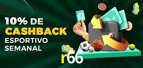 10% de bônus de cashback na r66